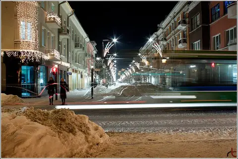 Naktinio miesto fotografija 2010-12-21
