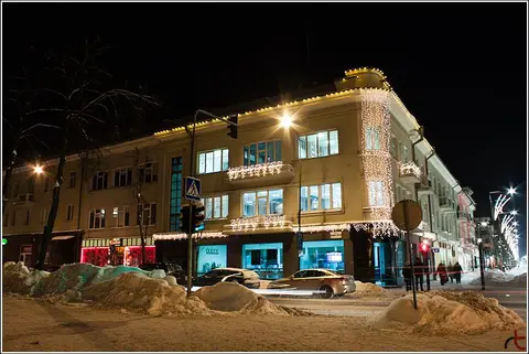 Naktinio miesto fotografija 2010-12-21