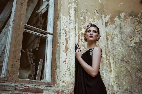 Nuotrauka - Aidas Indriejaitis Model - Vestina Morkytė Hair: Akvilė Morkytė Make up: Giedrė Rimkienė (Giedrės makiažai)