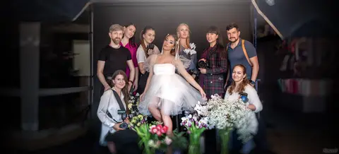 📸 Magiška fotosesija gėlių salone! 🌸✨